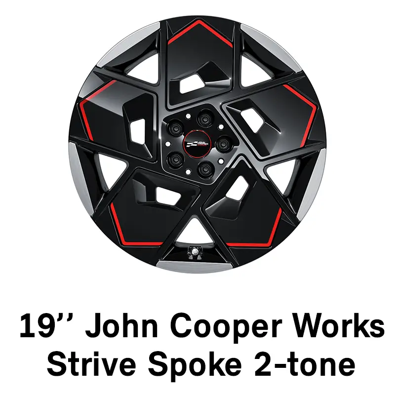 MINI Rim: 19 inch JCW Strive Spoke 2-tone