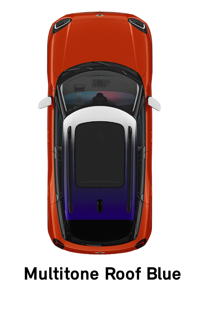 MINI Roof: Multitone Roof Blue