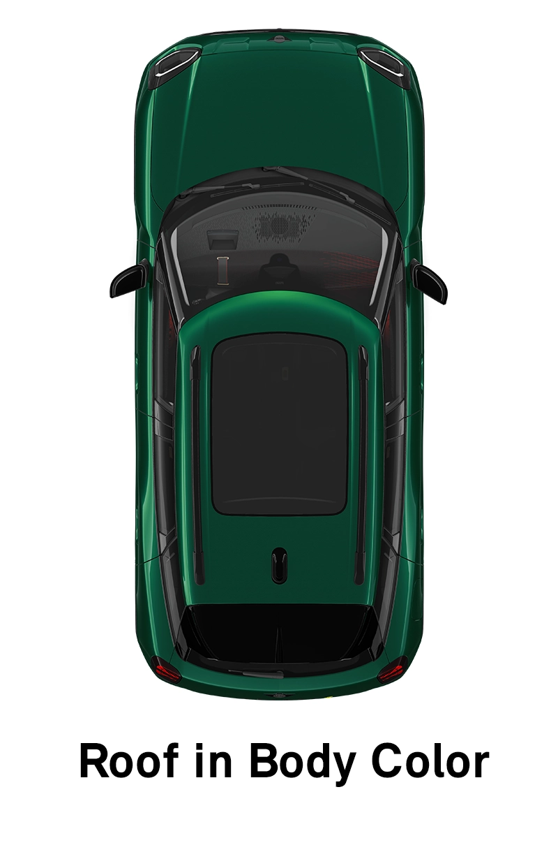 MINI Roof: Roof and Mirror Caps in Body Colour