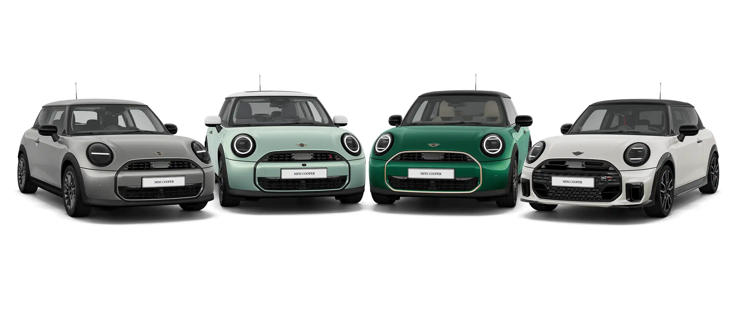 MINI Cooper 3-door - equipment - colours