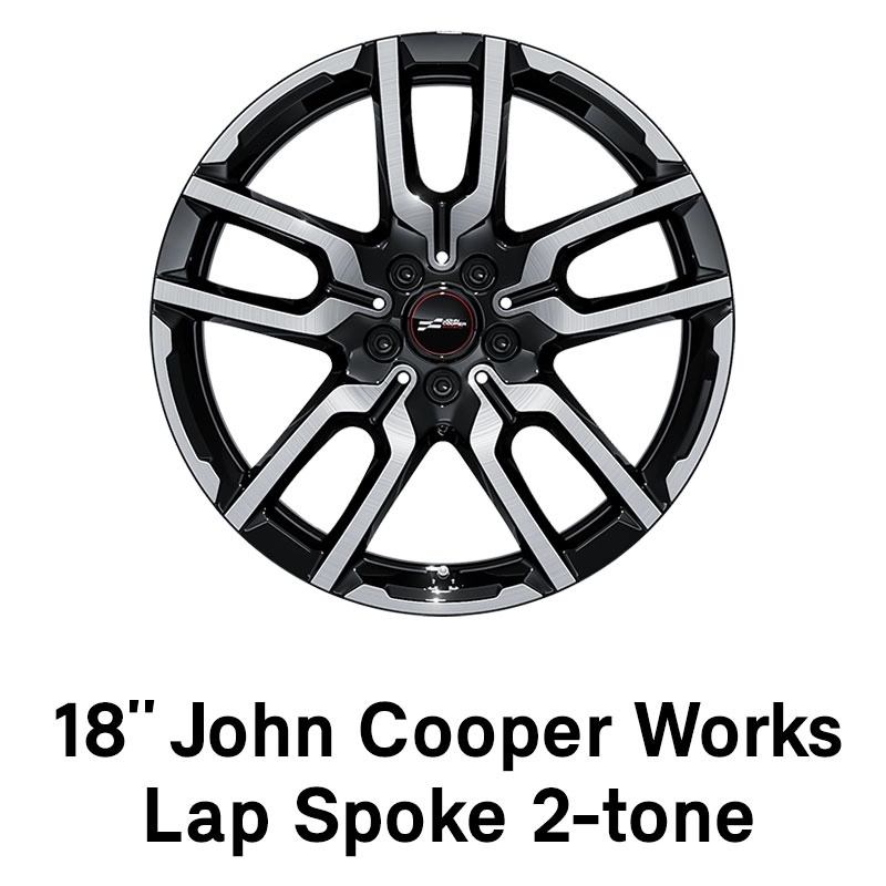 MINI Rim: 18 inch JCW Lap Spoke 2-tone