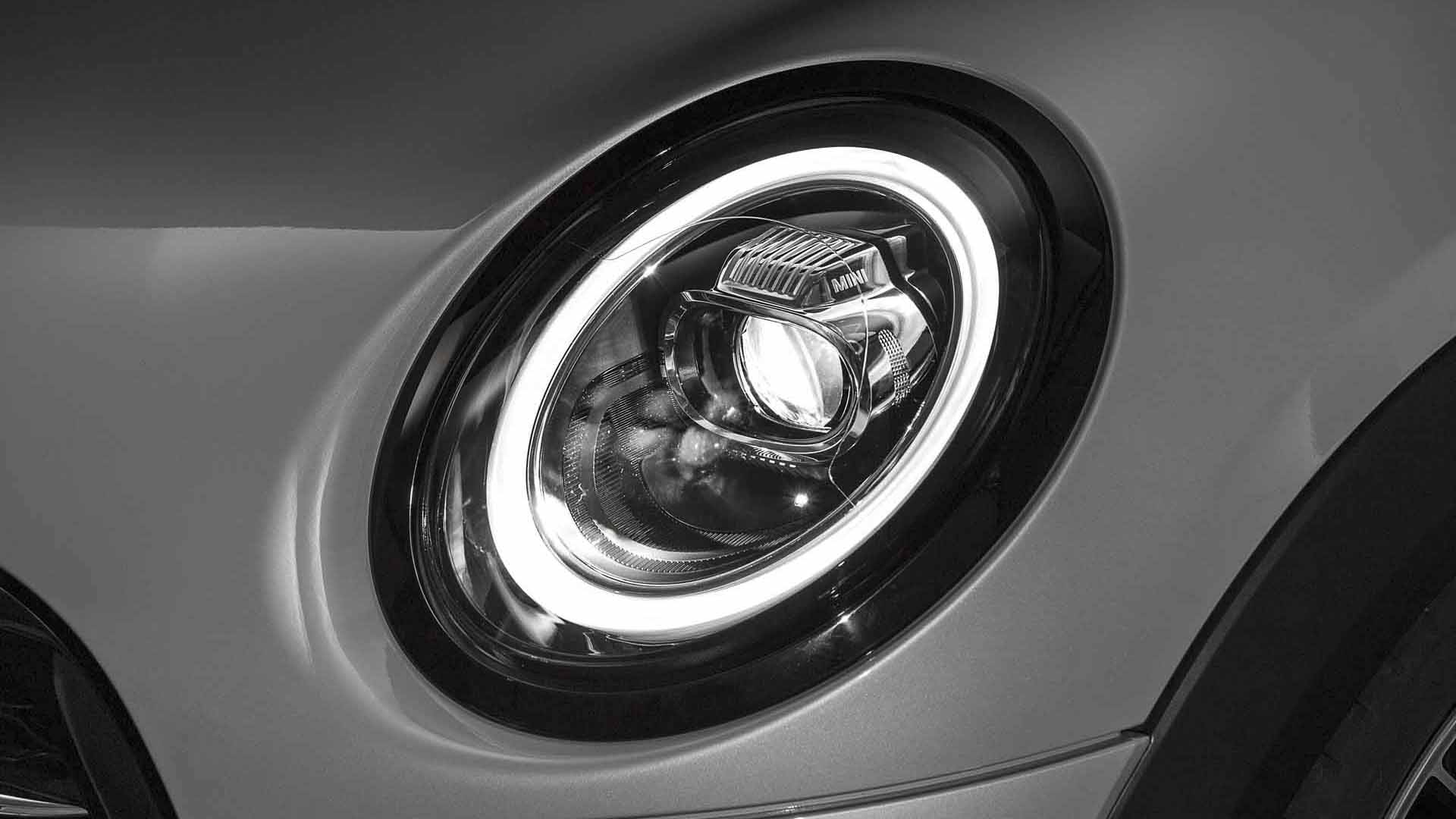 Mini black clearance headlight surrounds
