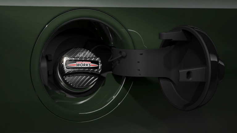MINI John Cooper Works – silver – fuel filler cup
