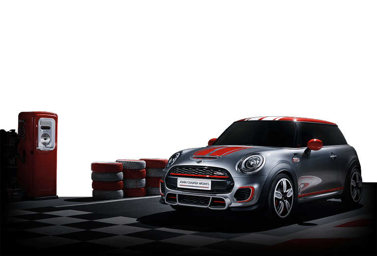 MINI John Cooper Works Concept front-diagonal profile