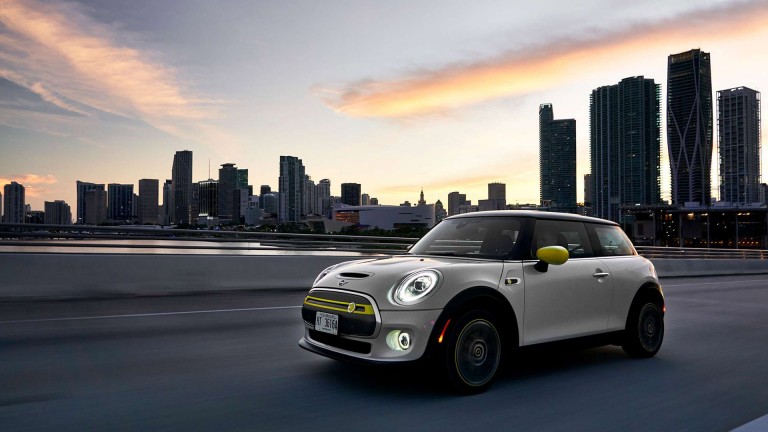 Mini emobility – driving modes – green plus