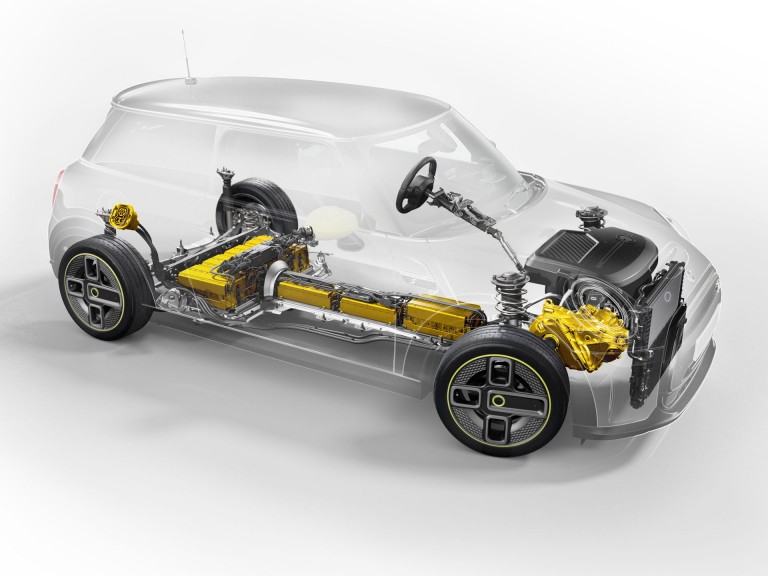 mini electromobility – mini electric – electric drivetrain 