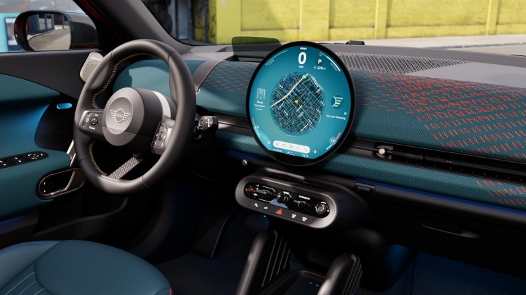 All-Electric MINI Aceman - mosaic - interior