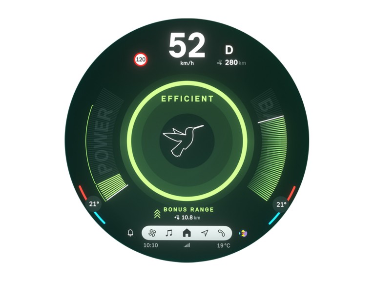 MINI all-electric Countryman - driving experience - green mode