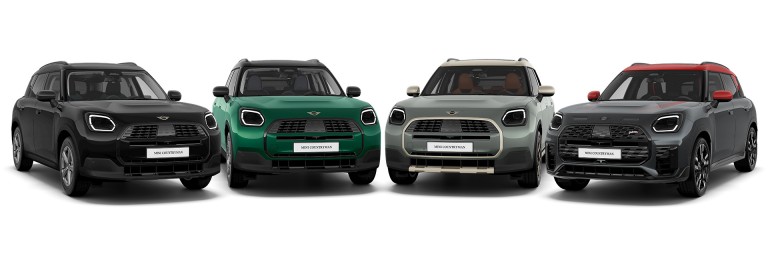 MINI Countryman - customisation – colours